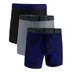 Heren boxershort Under Armour Perf Tech Print 6in 3Pack Royal  S