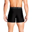 Heren boxershort Under Armour Perf Tech Solid 6in 3Pack Black