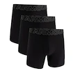 Heren boxershort Under Armour Perf Tech Solid 6in 3Pack Black
