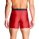 Heren boxershort Under Armour Perf Tech Solid 6in 3Pack Red