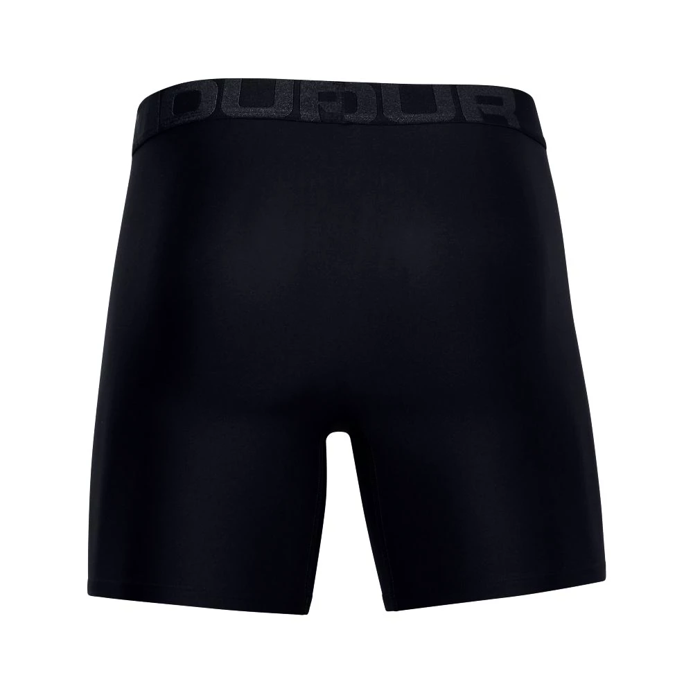 Heren boxershort Under Armour  Tech 6in 2Pack Black