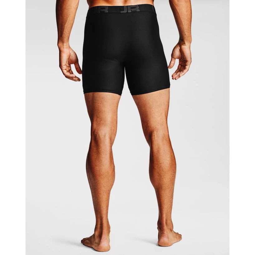 Heren boxershort Under Armour  Tech 6in 2Pack Black  S