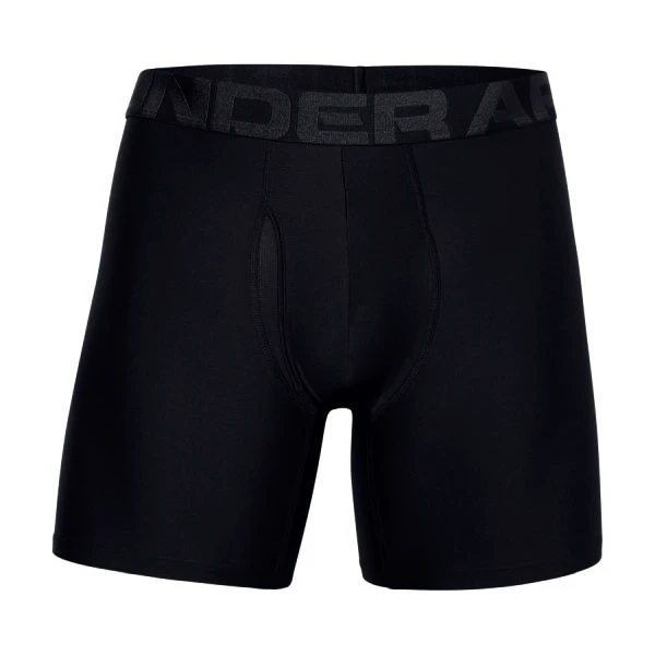Heren boxershort Under Armour  Tech 6in 2Pack Black  S