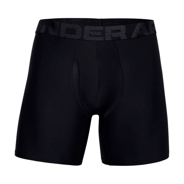 Heren boxershort Under Armour  Tech 6in 2Pack Black  S