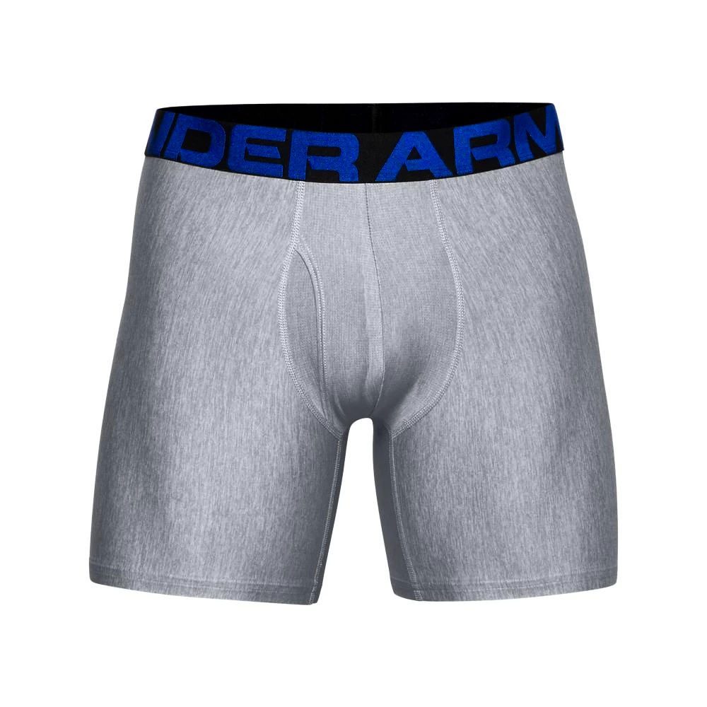 Heren boxershort Under Armour  Tech 6in 2Pack Navy