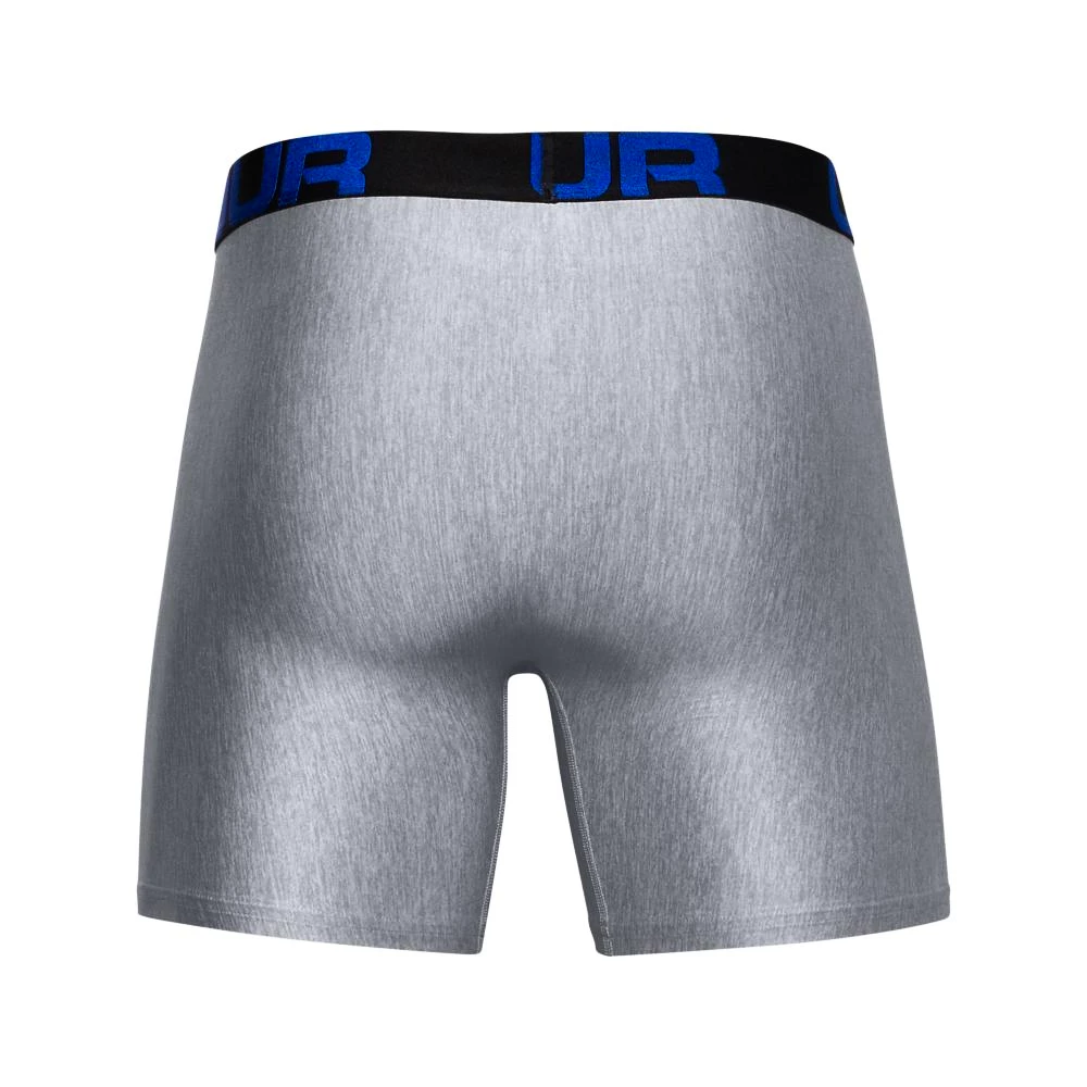 Heren boxershort Under Armour  Tech 6in 2Pack Navy