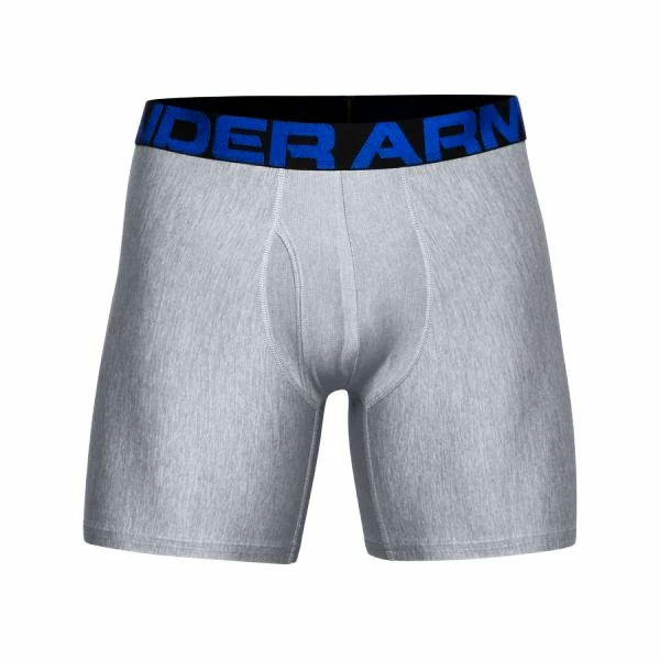 Heren boxershort Under Armour  Tech 6in 2Pack Navy