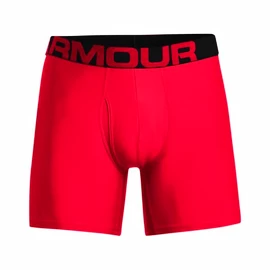 Heren boxershort Under Armour Tech 6in 2Pack Red