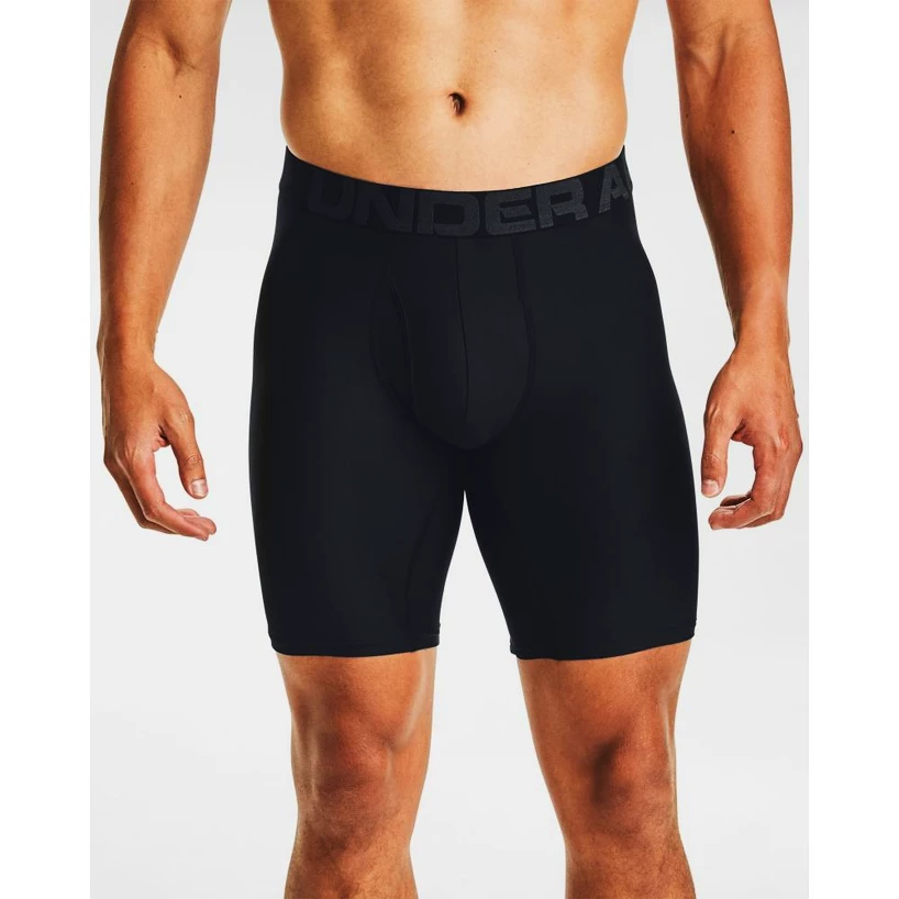 Heren boxershort Under Armour  Tech 9in 2Pack Black