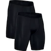 Heren boxershort Under Armour  Tech Mesh 9in 2Pack Black