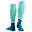 Heren compressiekousen CEP  4.0 Ocean/Petrol