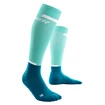 Heren compressiekousen CEP  4.0 Ocean/Petrol