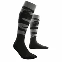 Heren compressiekousen CEP Camocloud Black/Grey