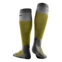 Heren compressiekousen CEP Hiking Light Merino Olive/Grey