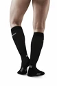 Heren compressiekousen CEP  RECOVERY Black/Black