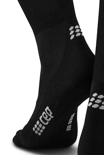 Heren compressiekousen CEP  RECOVERY Black/Black