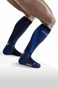 Heren compressiekousen CEP  SKI TOURING Blue