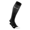 Heren compressiekousen CEP  Ultralight Black/Light Grey