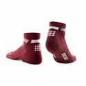 Heren compressiesokken CEP  4.0 Dark Red