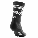 Heren compressiesokken CEP Animal Black/White