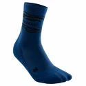 Heren compressiesokken CEP Animal Dark Blue/Black