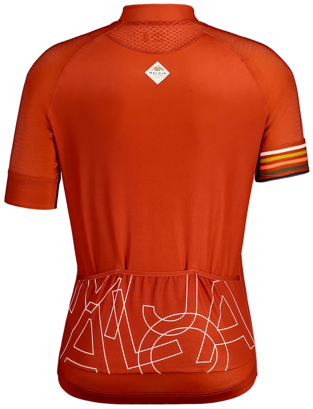 Heren fietsshirt Maloja  KratzdistelM. 1/2 S