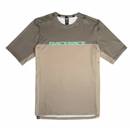 Heren fietsshirt Race Face INDY SS Sand