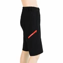 Heren fietsshort Sensor  Cyklo Helium Black/Red