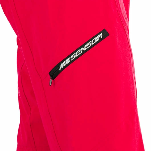 Heren fietsshort Sensor  Cyklo Helium Red S