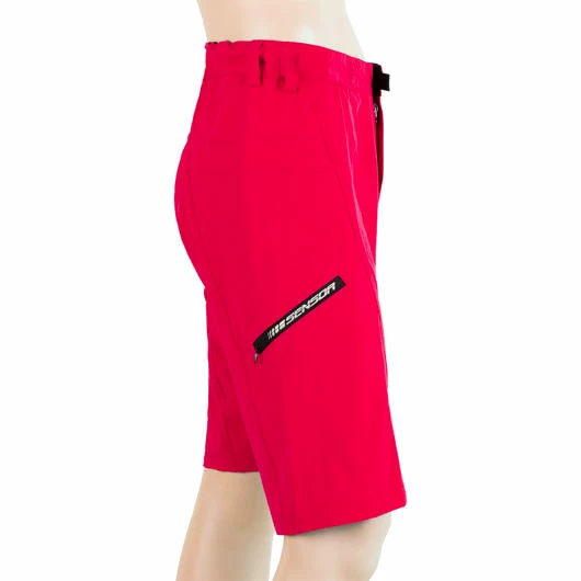 Heren fietsshort Sensor  Cyklo Helium Red S