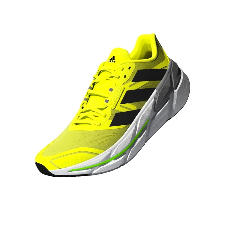 Heren hardloopschoenen adidas  Adistar CS Solar yellow