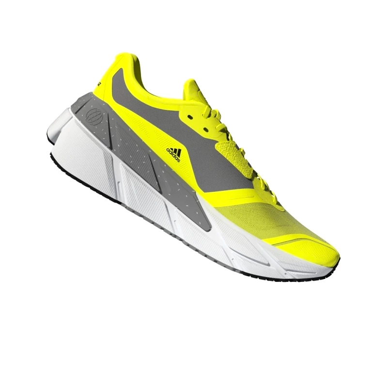 Heren hardloopschoenen adidas  Adistar CS Solar yellow  UK 11