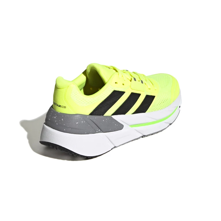 Heren hardloopschoenen adidas  Adistar CS Solar yellow  UK 11