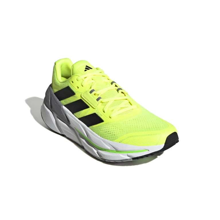 Heren hardloopschoenen adidas  Adistar CS Solar yellow  UK 11