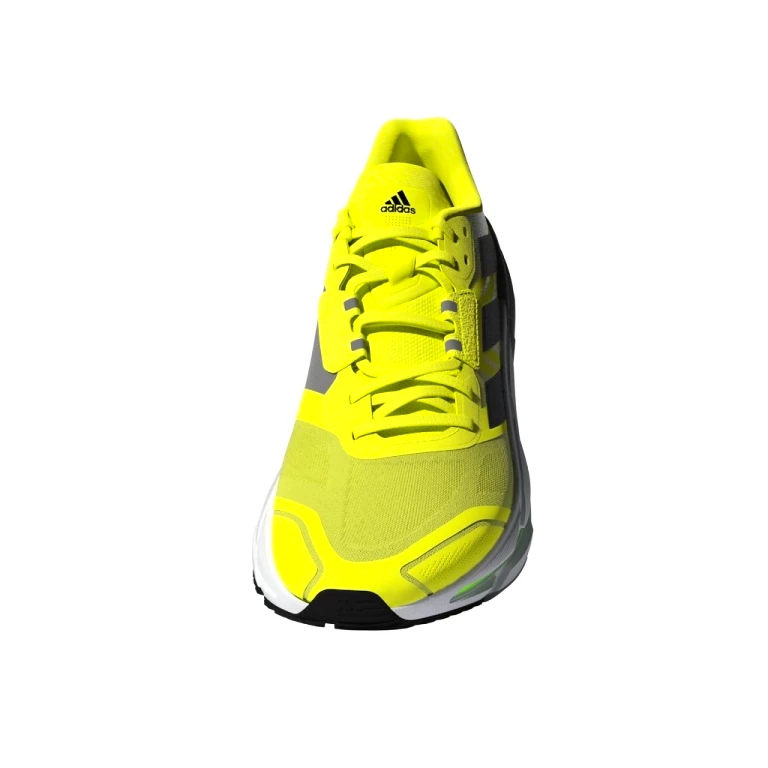 Heren hardloopschoenen adidas  Adistar CS Solar yellow  UK 11