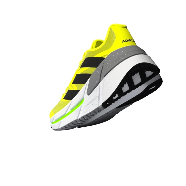Heren hardloopschoenen adidas  Adistar CS Solar yellow  UK 11