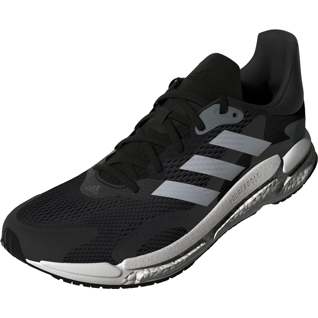 Heren hardloopschoenen adidas Solar Boost 3 Core Black