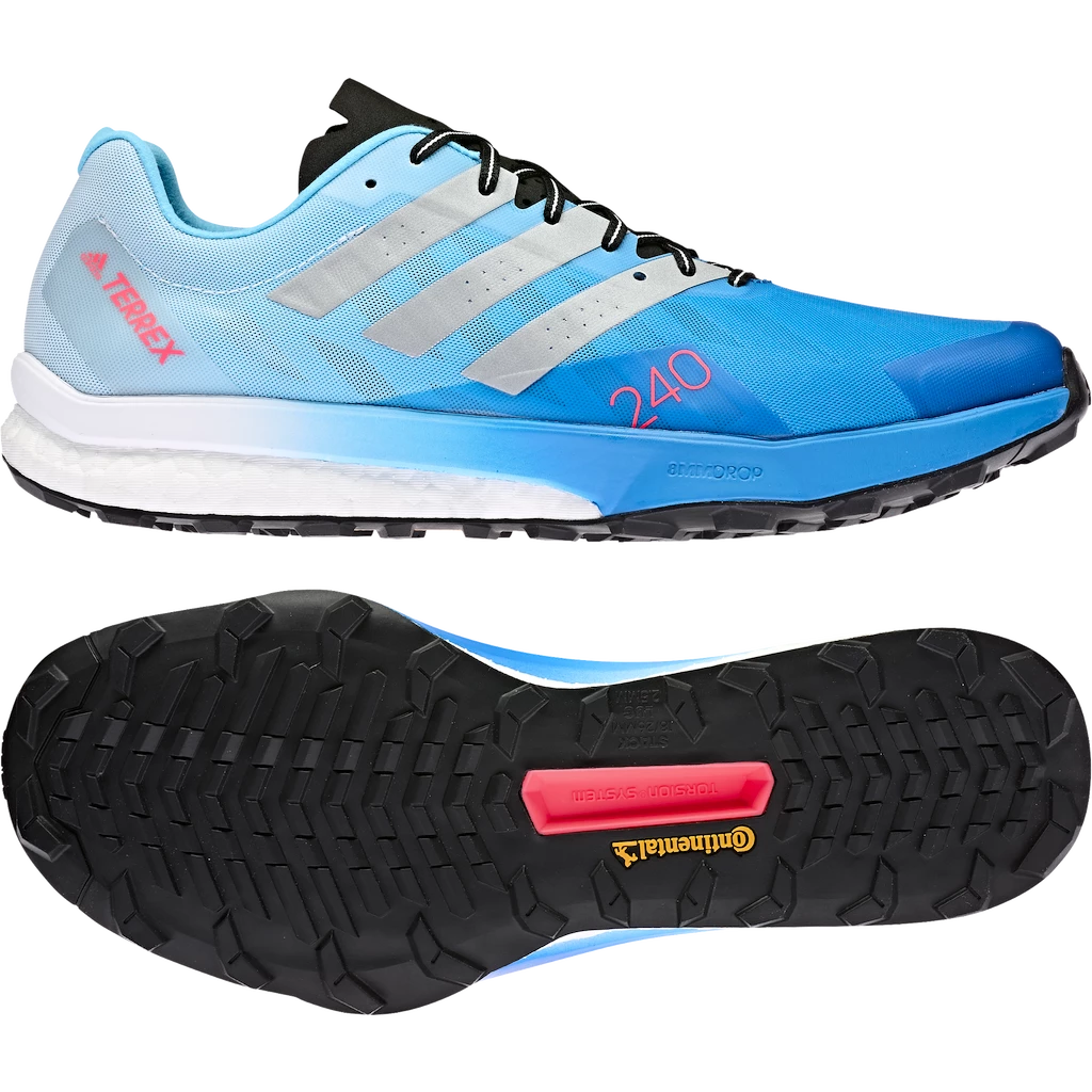 Heren hardloopschoenen adidas  Terrex Speed Ultra Blue Rush