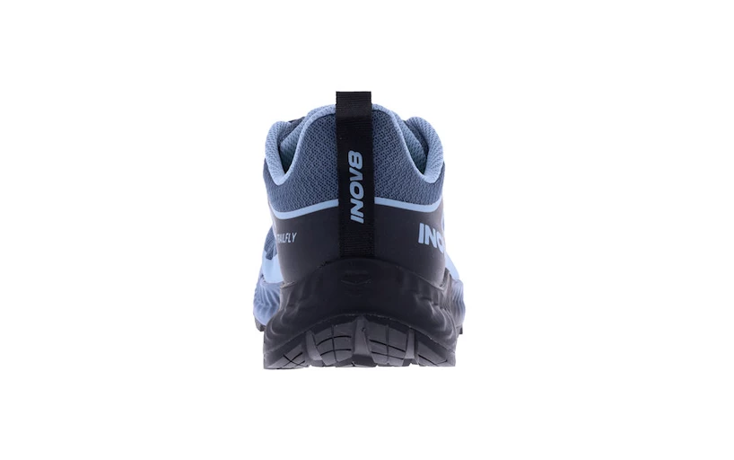 Heren hardloopschoenen Inov-8 Trailfly M (P) Blue Grey/Black/Slate  UK 9
