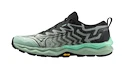 Heren hardloopschoenen Mizuno  Wave Daichi 8 Grayed Jade/Black/Jade Cream