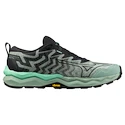 Heren hardloopschoenen Mizuno  Wave Daichi 8 Grayed Jade/Black/Jade Cream