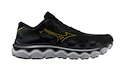 Heren hardloopschoenen Mizuno  Wave Horizon 7 Black/Citrus/Turbulence