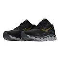 Heren hardloopschoenen Mizuno  Wave Horizon 7 Black/Citrus/Turbulence