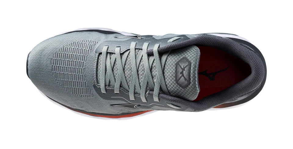 Heren hardloopschoenen Mizuno  Wave Horizon 7 Lead/Nickel/Cayenne