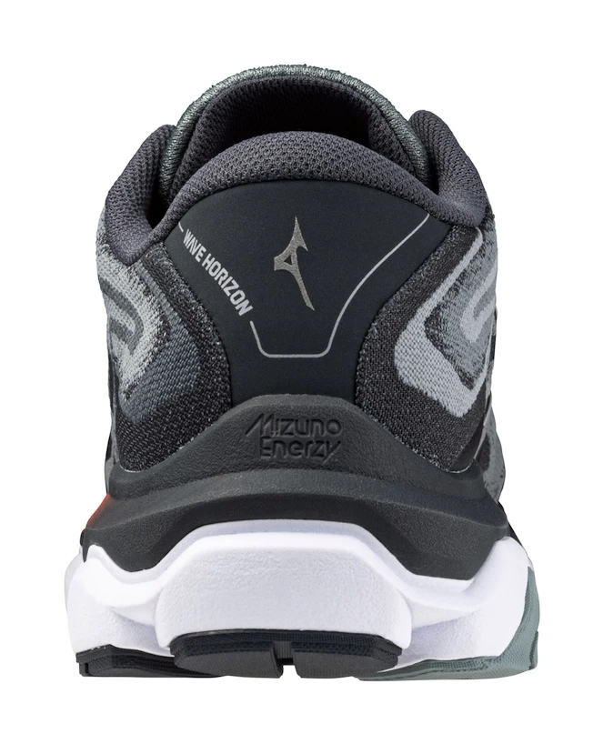 Heren hardloopschoenen Mizuno  Wave Horizon 7 Lead/Nickel/Cayenne  UK 14