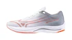 Heren hardloopschoenen Mizuno Wave Rebellion Sonic 2 White/Hot Coral/Harbor Mist