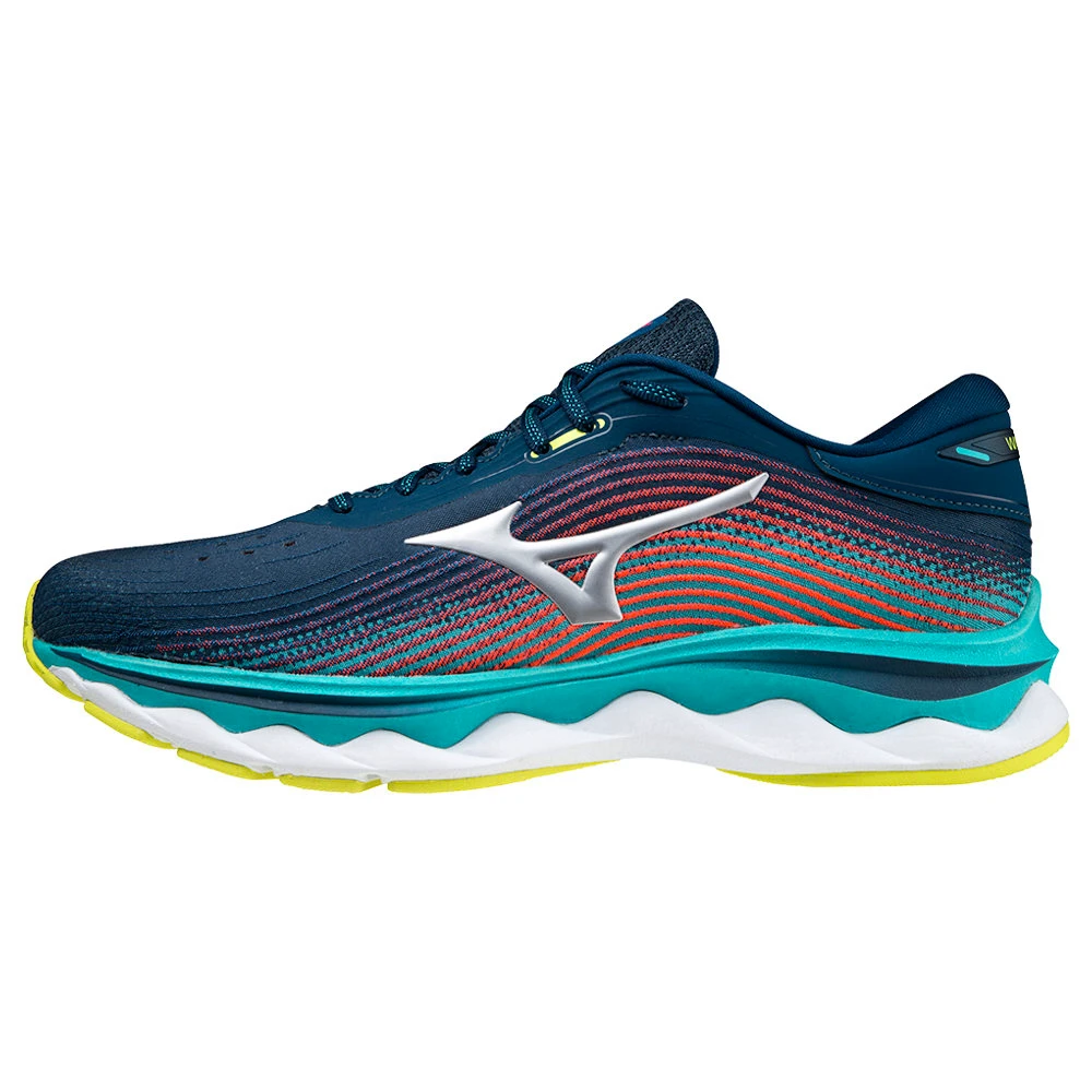 Heren hardloopschoenen Mizuno  Wave Sky 5 Gibraltar Sea
