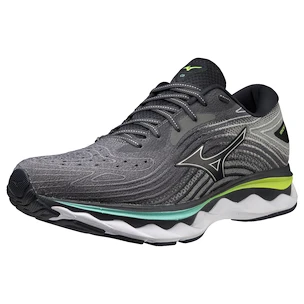 Heren hardloopschoenen Mizuno  Wave Sky 6 Quiet Shade/Silver/Neo Lime