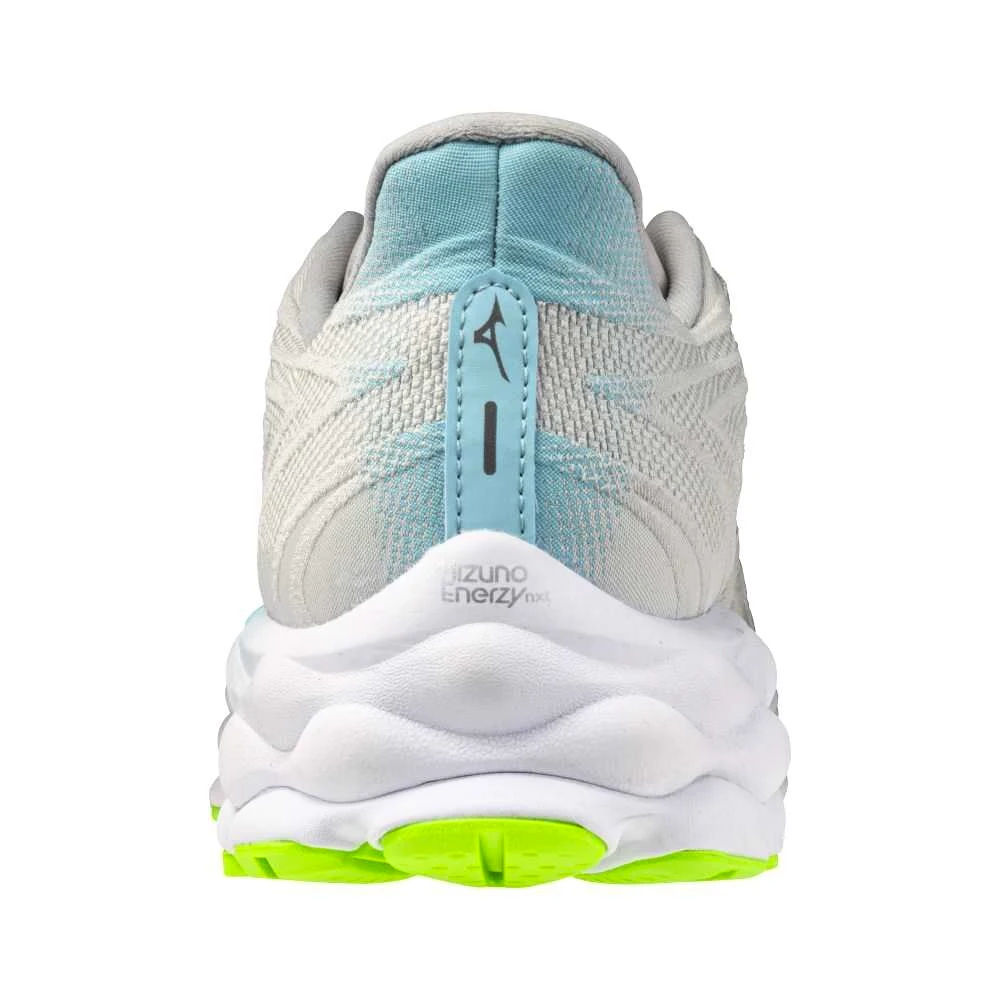 Heren hardloopschoenen Mizuno  Wave Sky 8 Nimbus Cloud/Black/Green Gecko