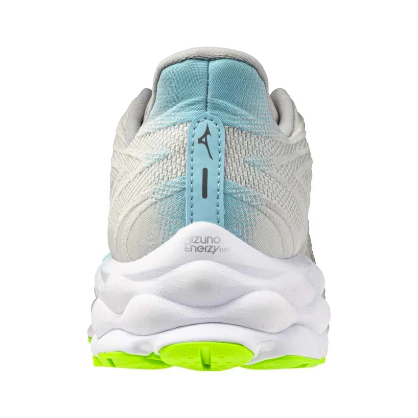 Heren hardloopschoenen Mizuno  Wave Sky 8 Nimbus Cloud/Black/Green Gecko